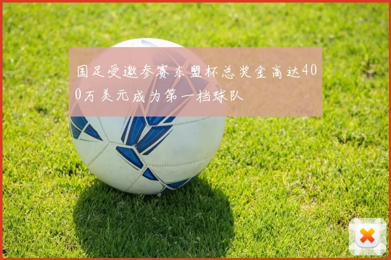 国足受邀参赛东盟杯总奖金高达400万美元成为第一档球队